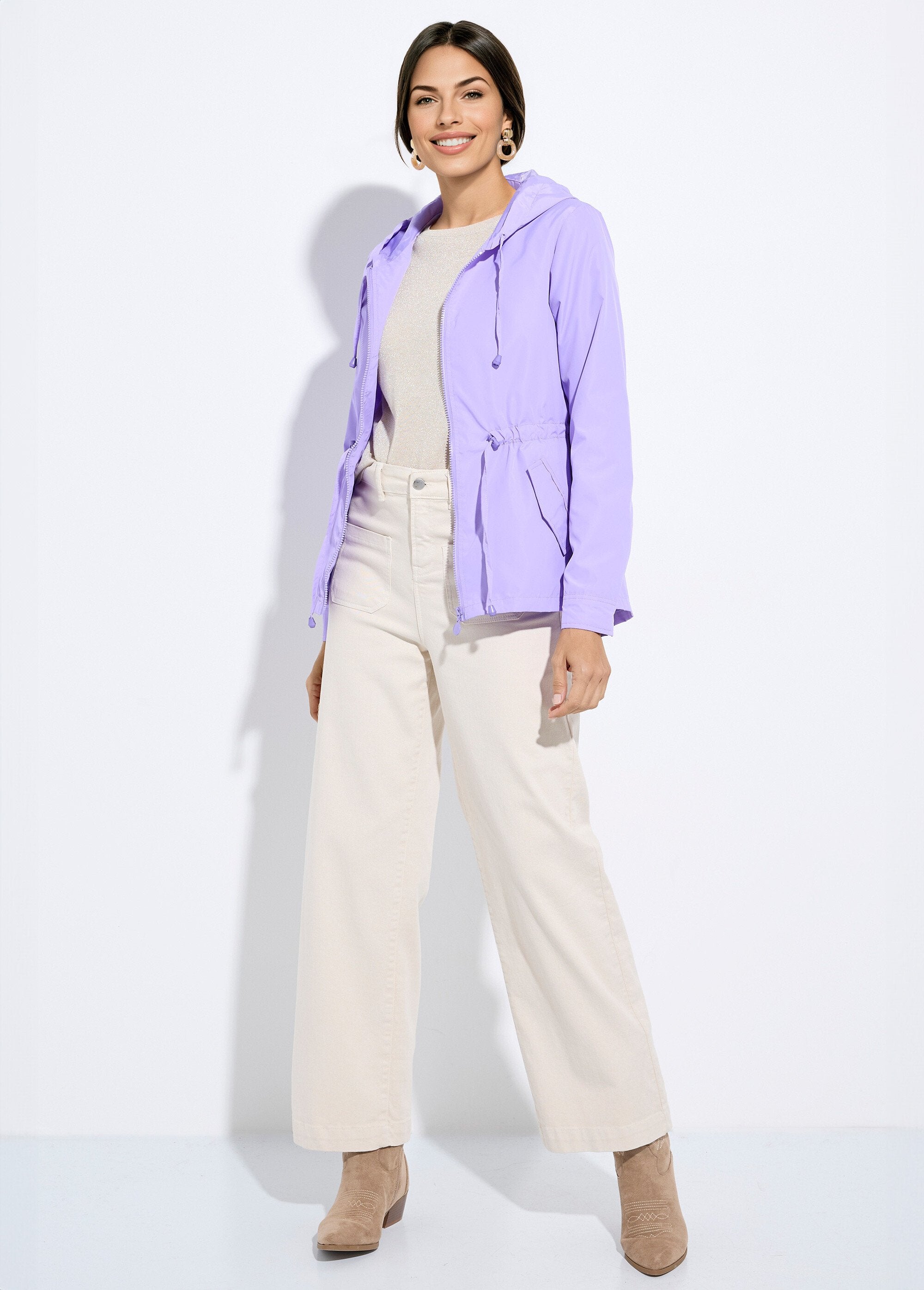 Windbreaker_with_hood_and_fitted_waist_Parma_SF1_slim