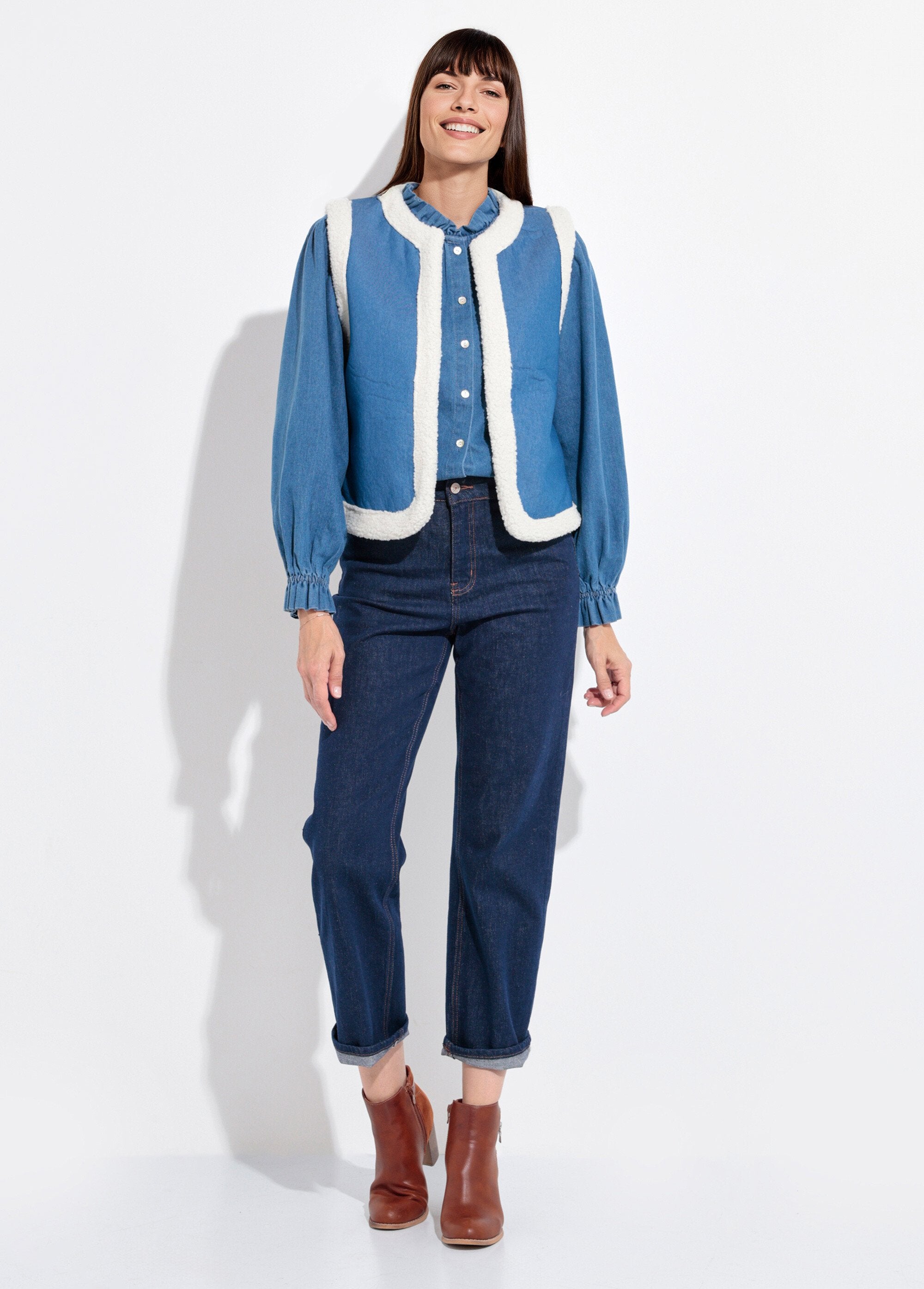 Denim_shepherd's_vest_in_sheepskin_style_Blue_SF1_slim