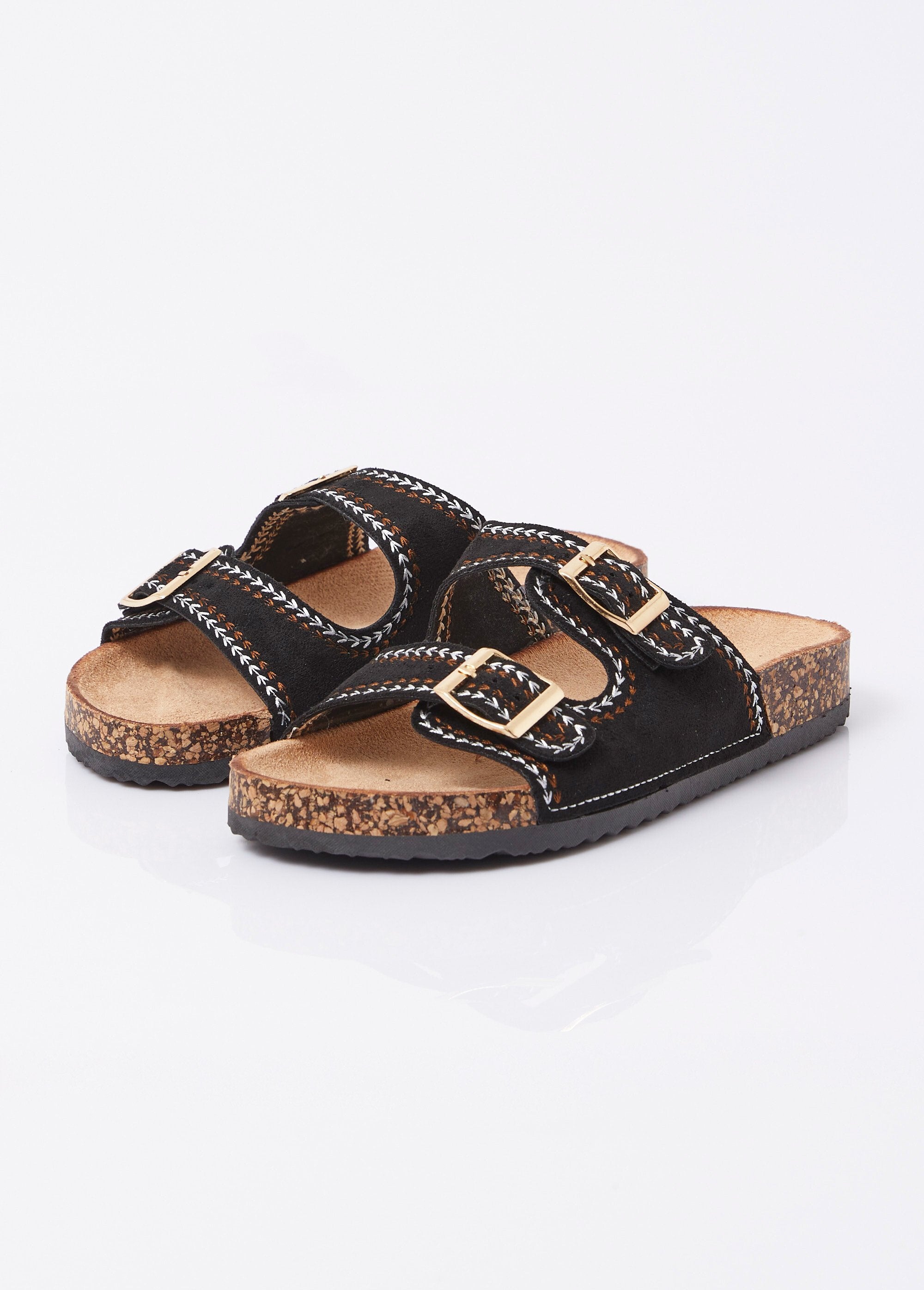 Folk_mules_with_buckles,_cork-type_sole_Black_DE1_slim