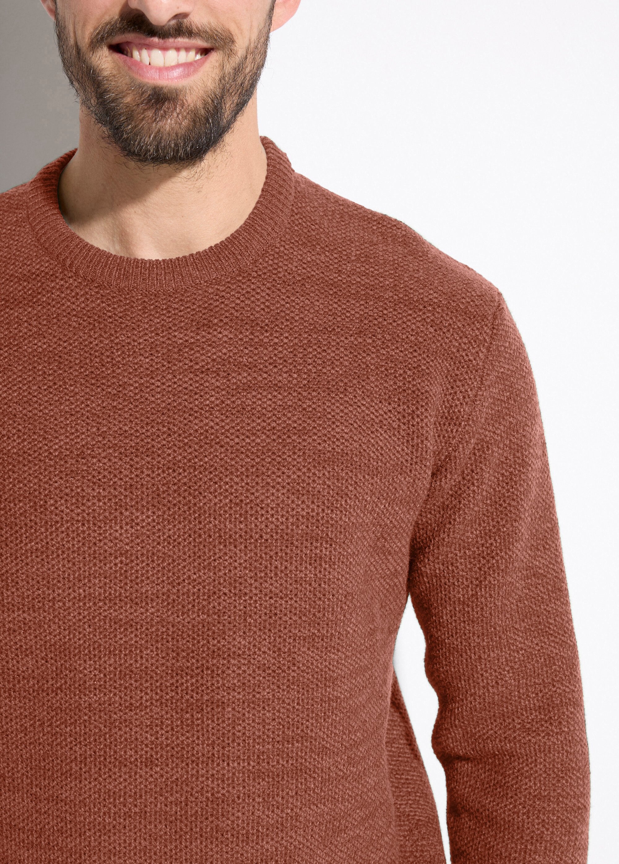 Long-sleeved_wool_marl_knit_round_neck_sweater_Brick__DE1_slim
