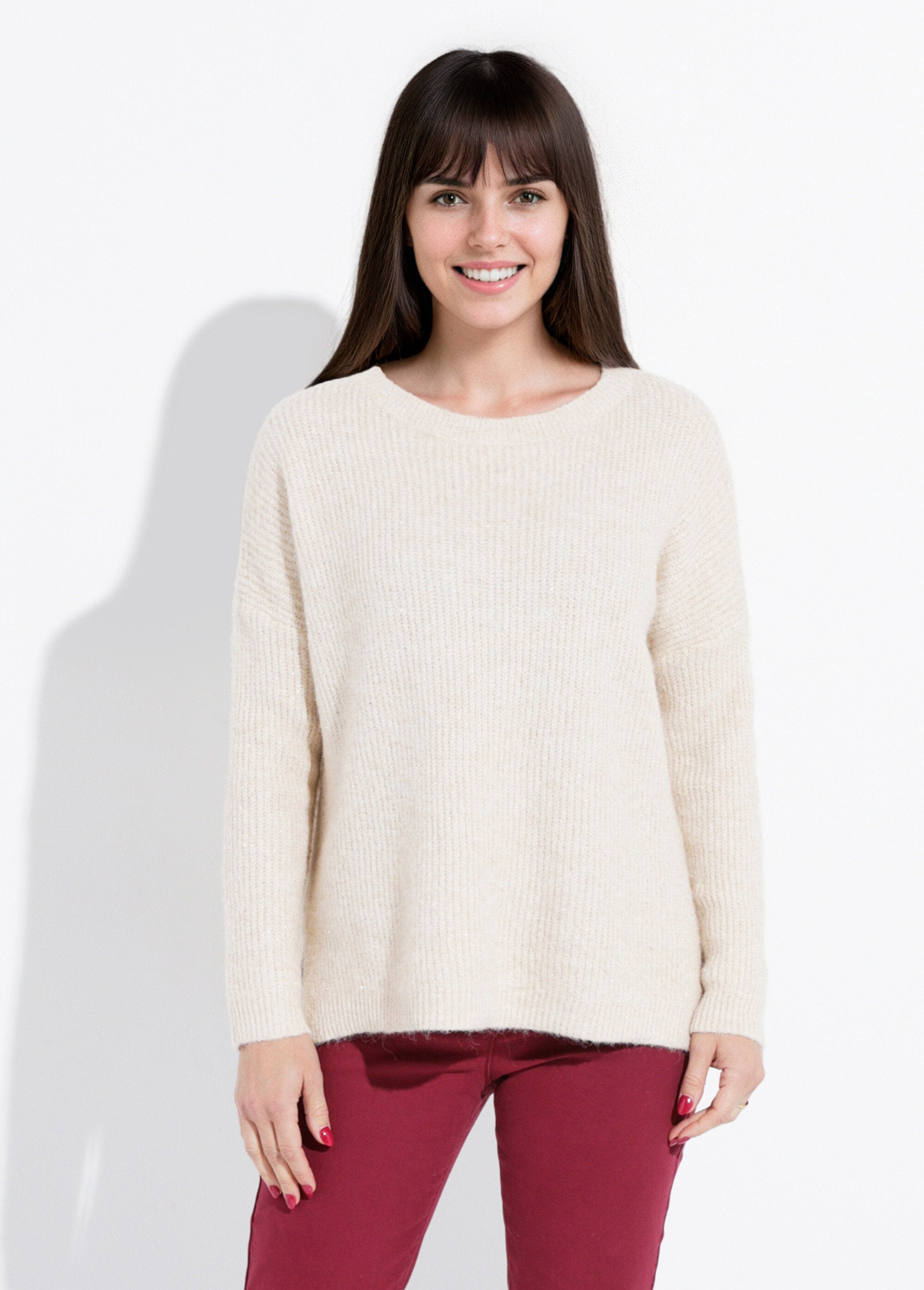 Boat_neck_fluffy_knit_sweater_Beige_FA1_slim