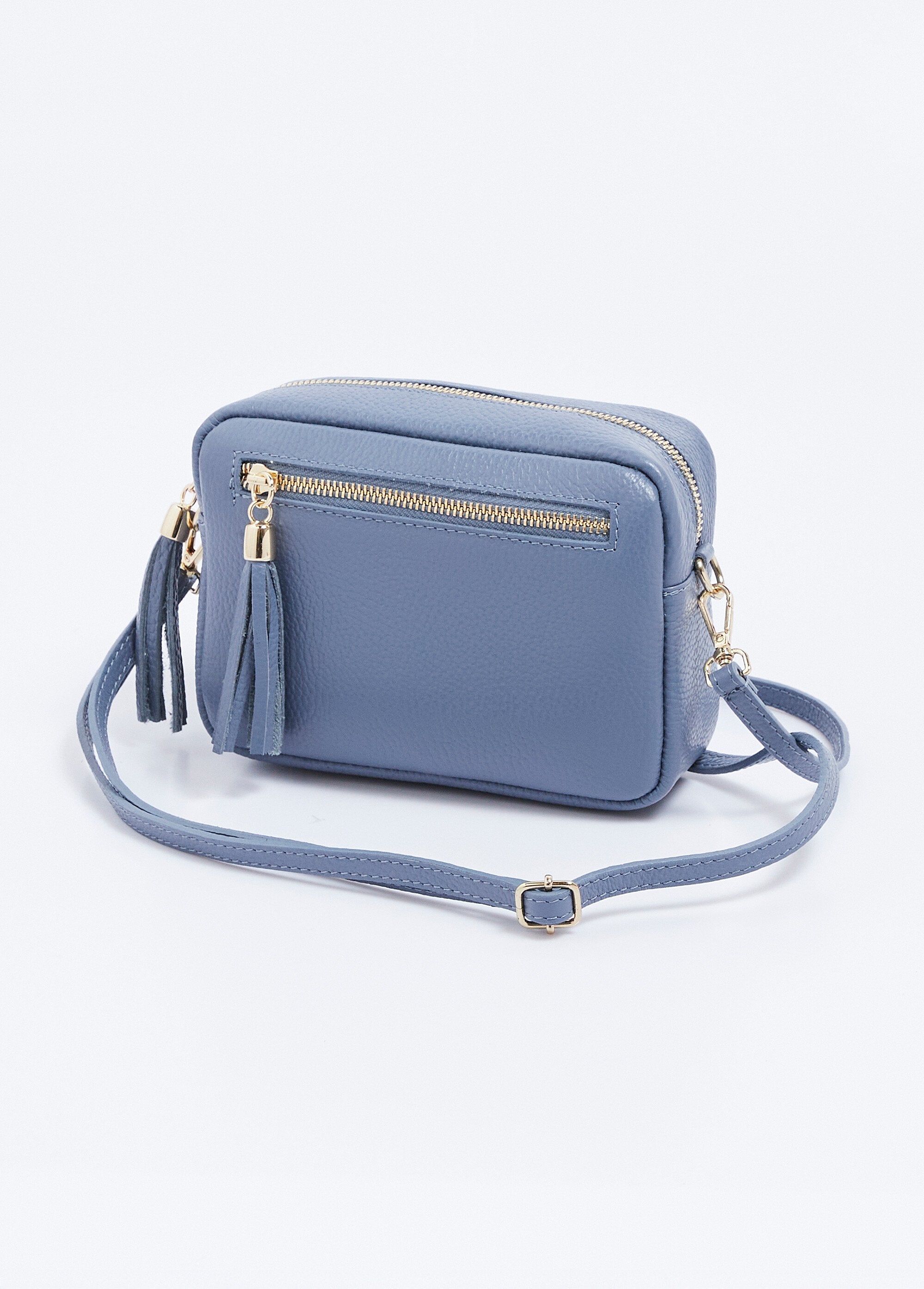 Rectangular_zipped_shoulder_bag_grained_leather_Blue_gray_FA1_slim