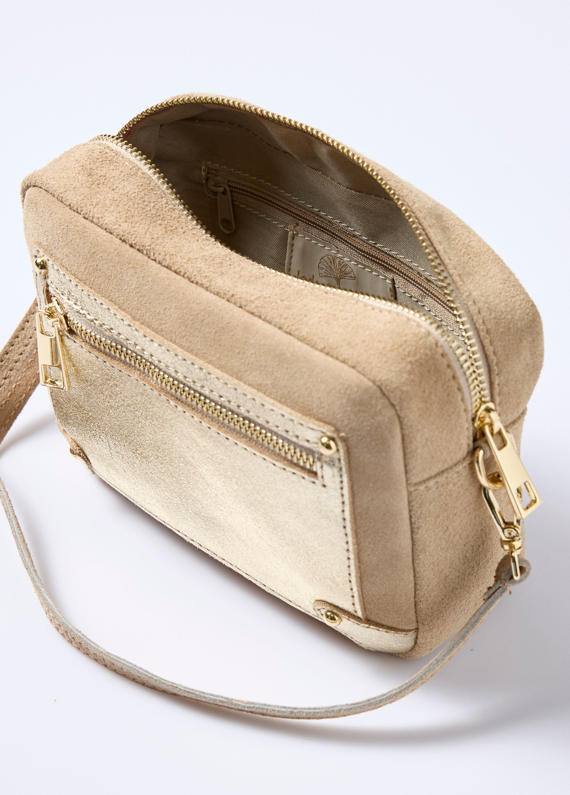 Rectangular_nubuck_and_metallic_leather_bag_Beige_and_gold_DE1_slim