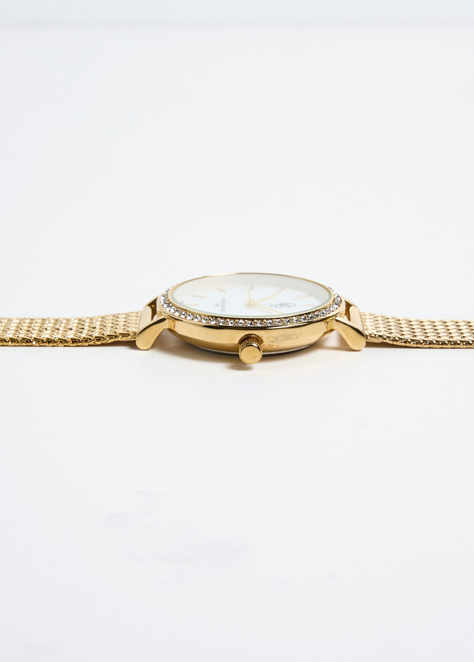 Round_stainless_steel_watch_with_rhinestones_Golden_DE3_slim