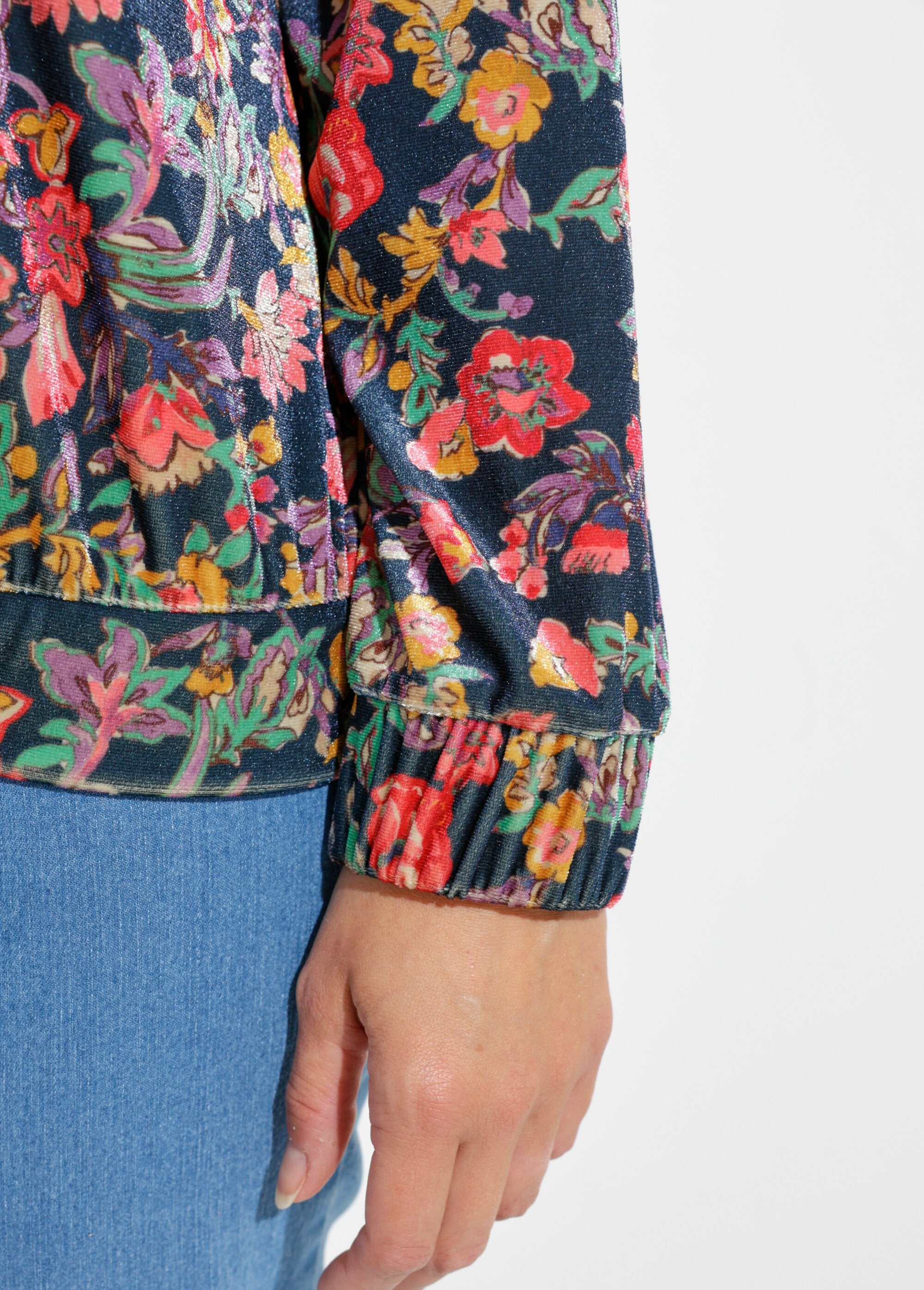 Floral_velvet_zip-up_bomber_jacket_Navy_and_pink_DE2_slim