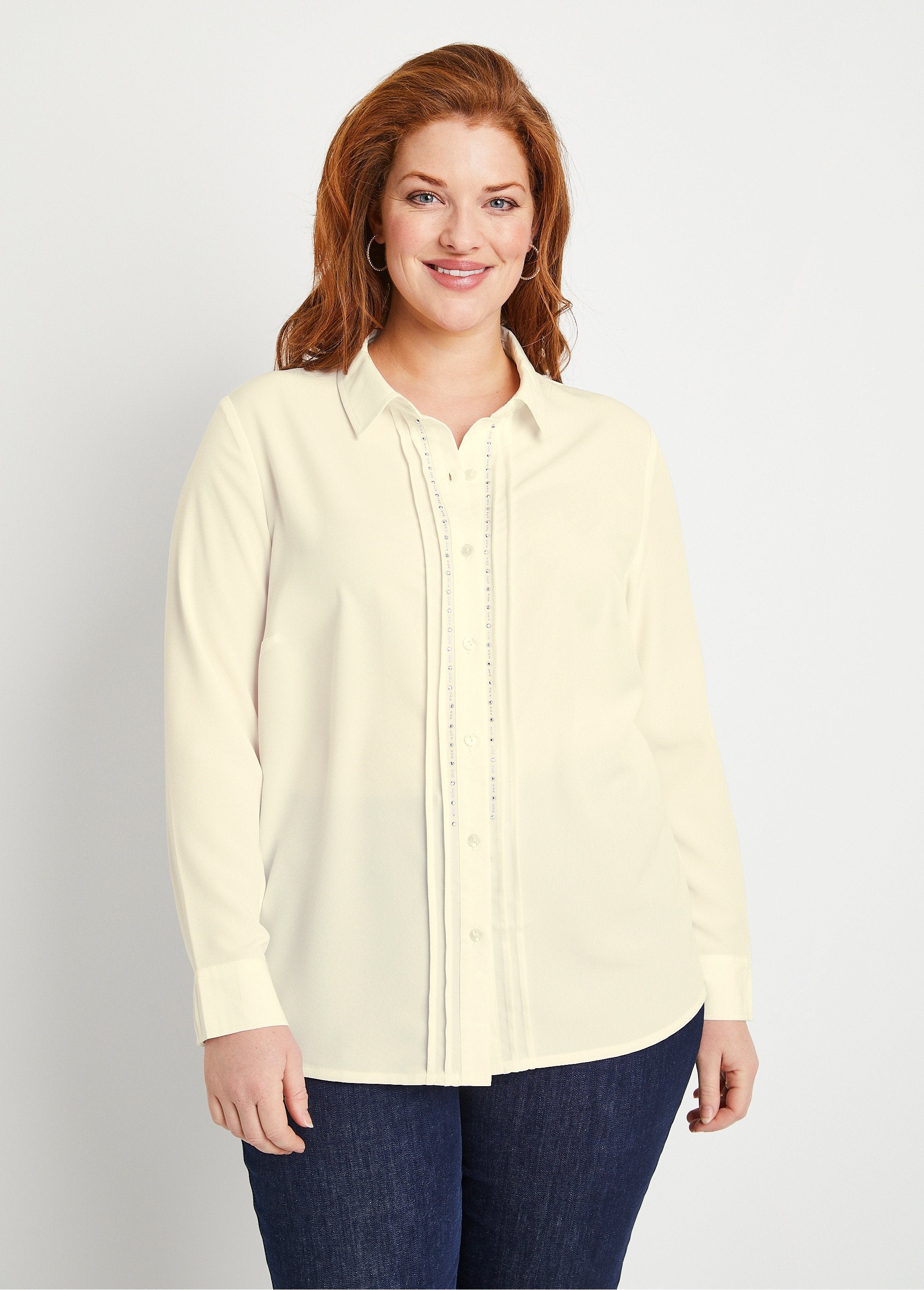 Plain_buttoned_long_rhinestone_blouse_with_shirt_collar_Vanilla_FA1_curvy