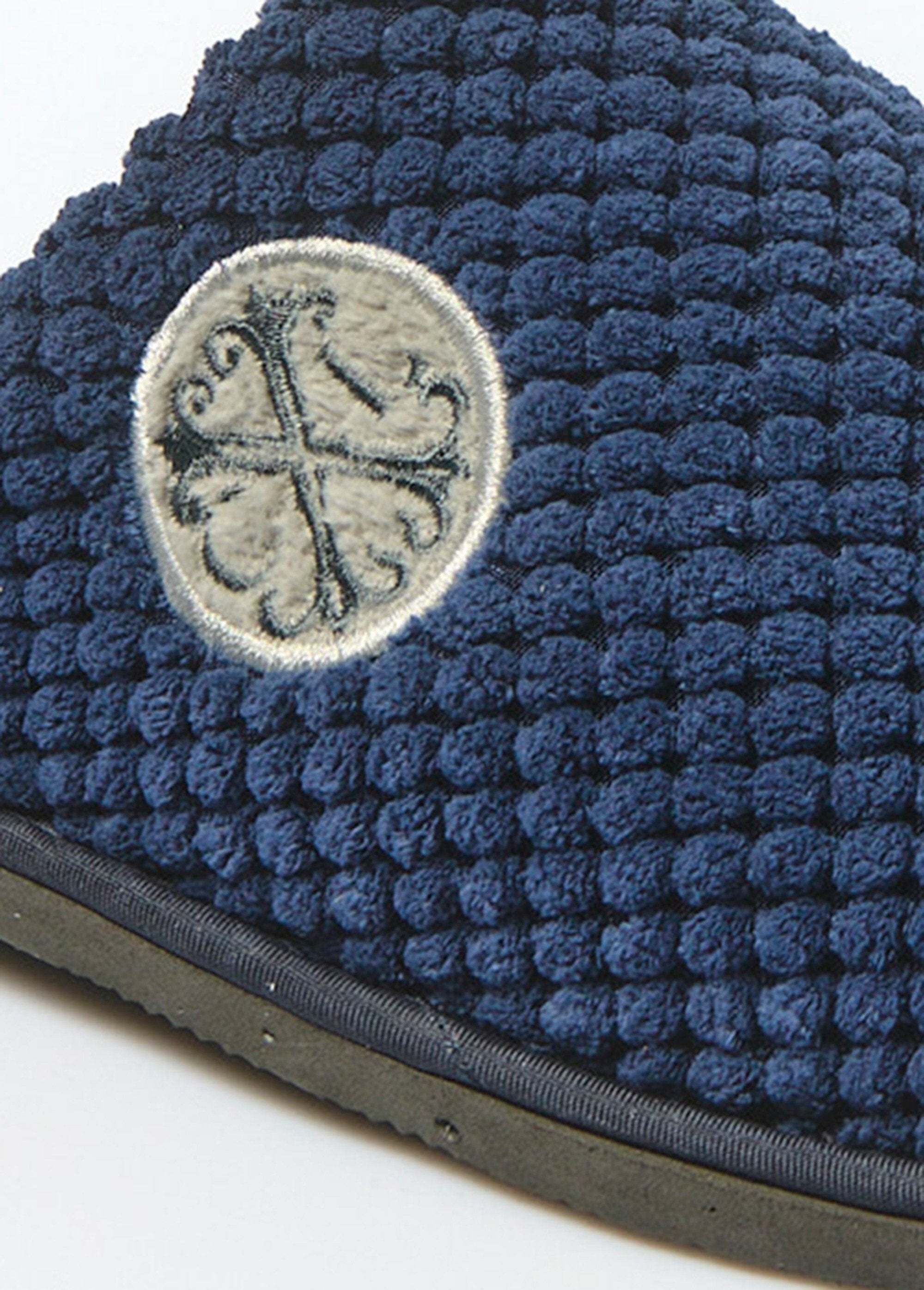 Chaussons_mules_éponge_texturées_Bleu_DE1_slim