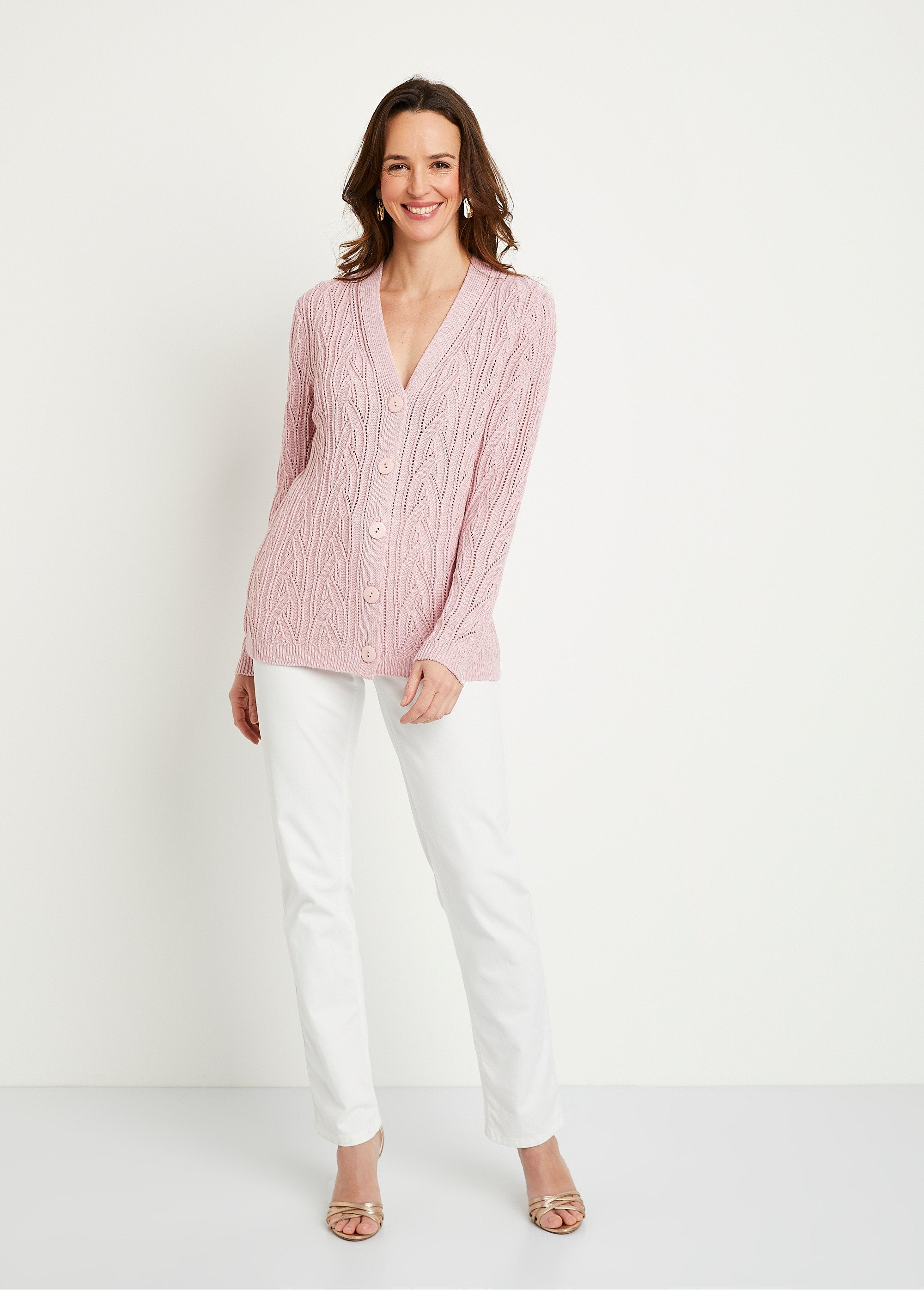 Short_buttoned_openwork_cardigan_Pink_SF1_slim