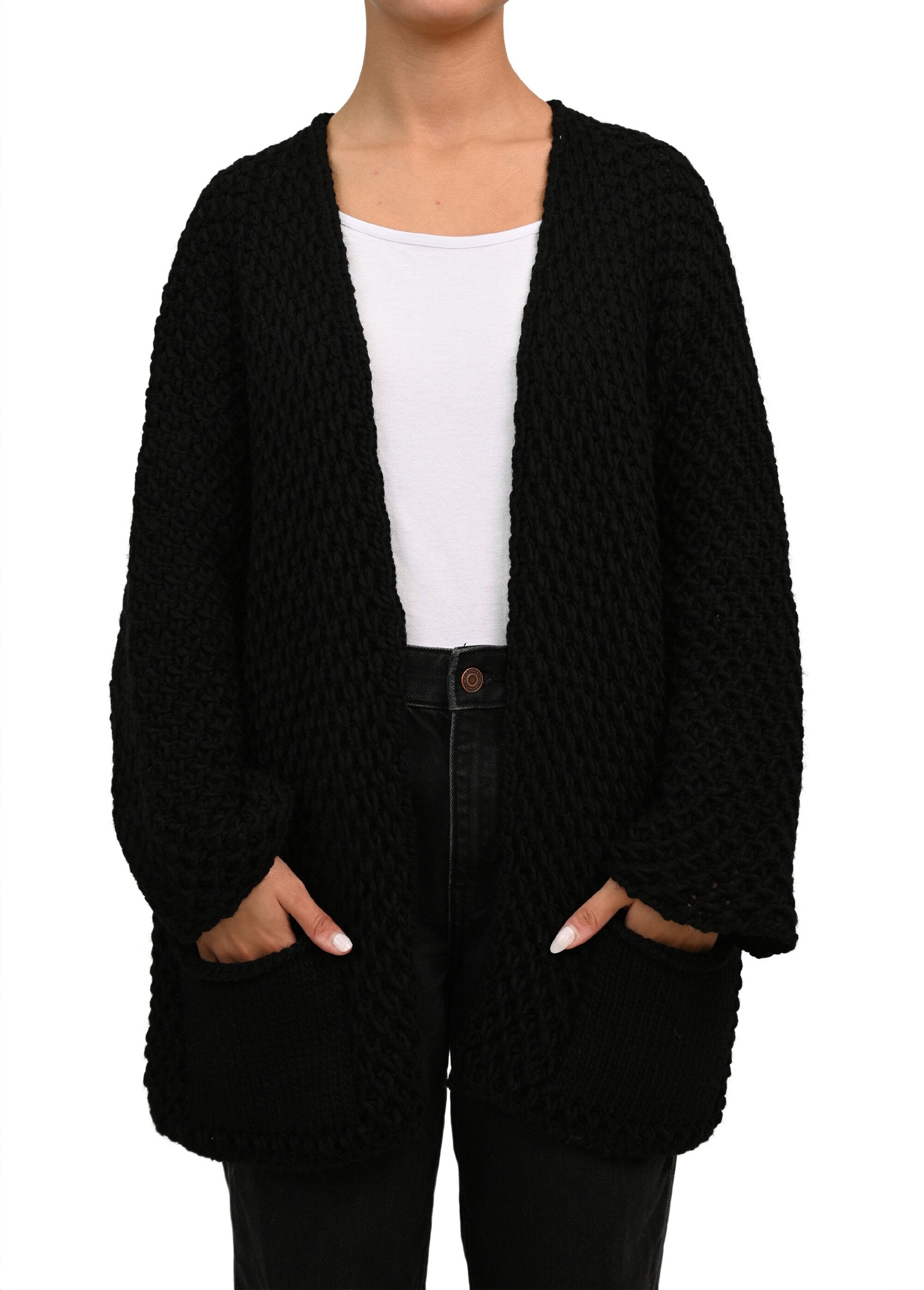 Gilet_long_maille_fantaisie_sans_coutures_Noir_FA2_slim