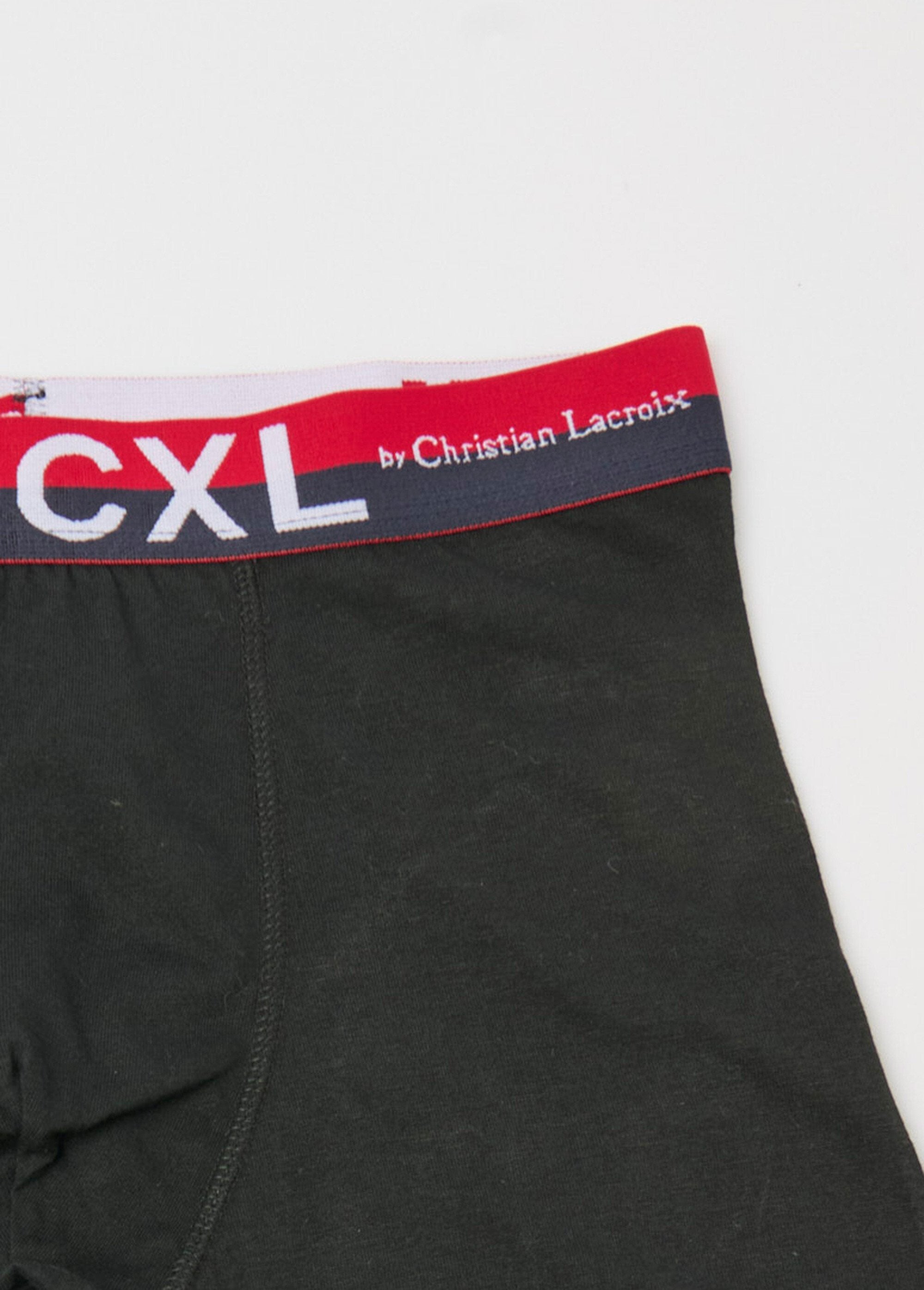 Pack_of_4_plain_boxers_with_logo_waistband_Black_DE1_slim