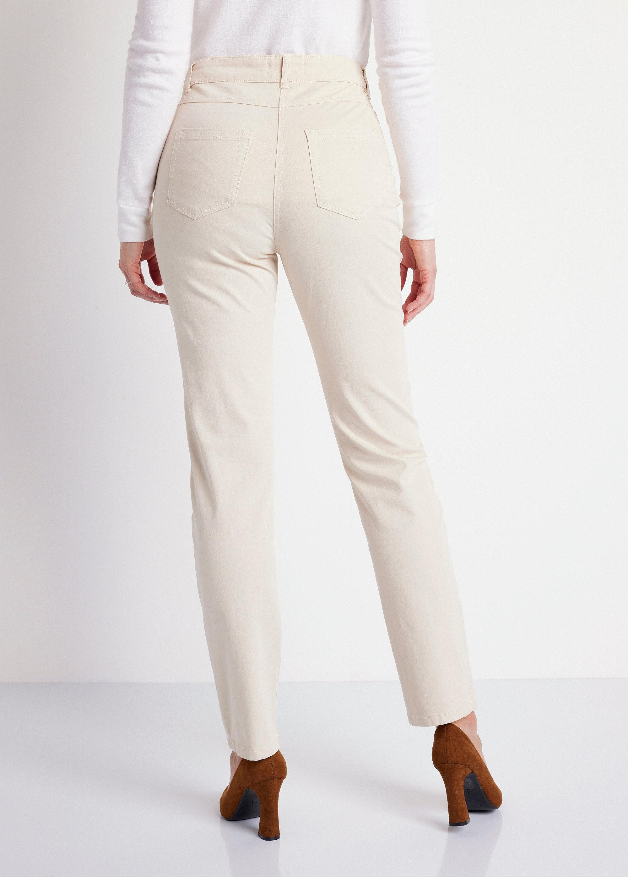 Stretch_cotton_5-pocket_straight_pants_Beige_DO1_slim