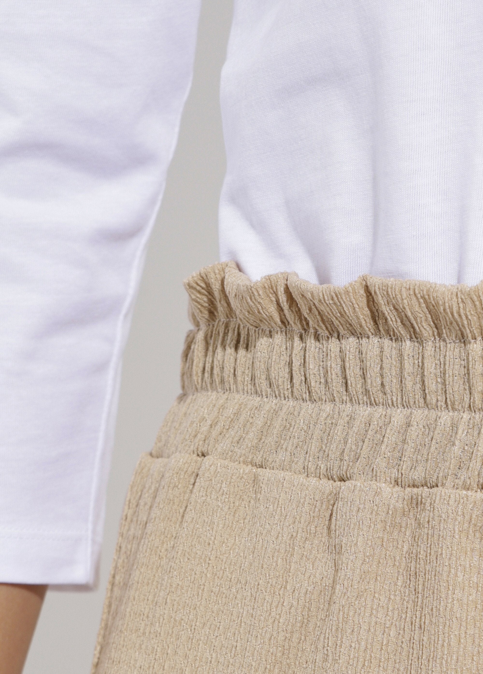 Pantalon_vert_large_taille_élastiquée_maille_relief_Beige_DE1_slim