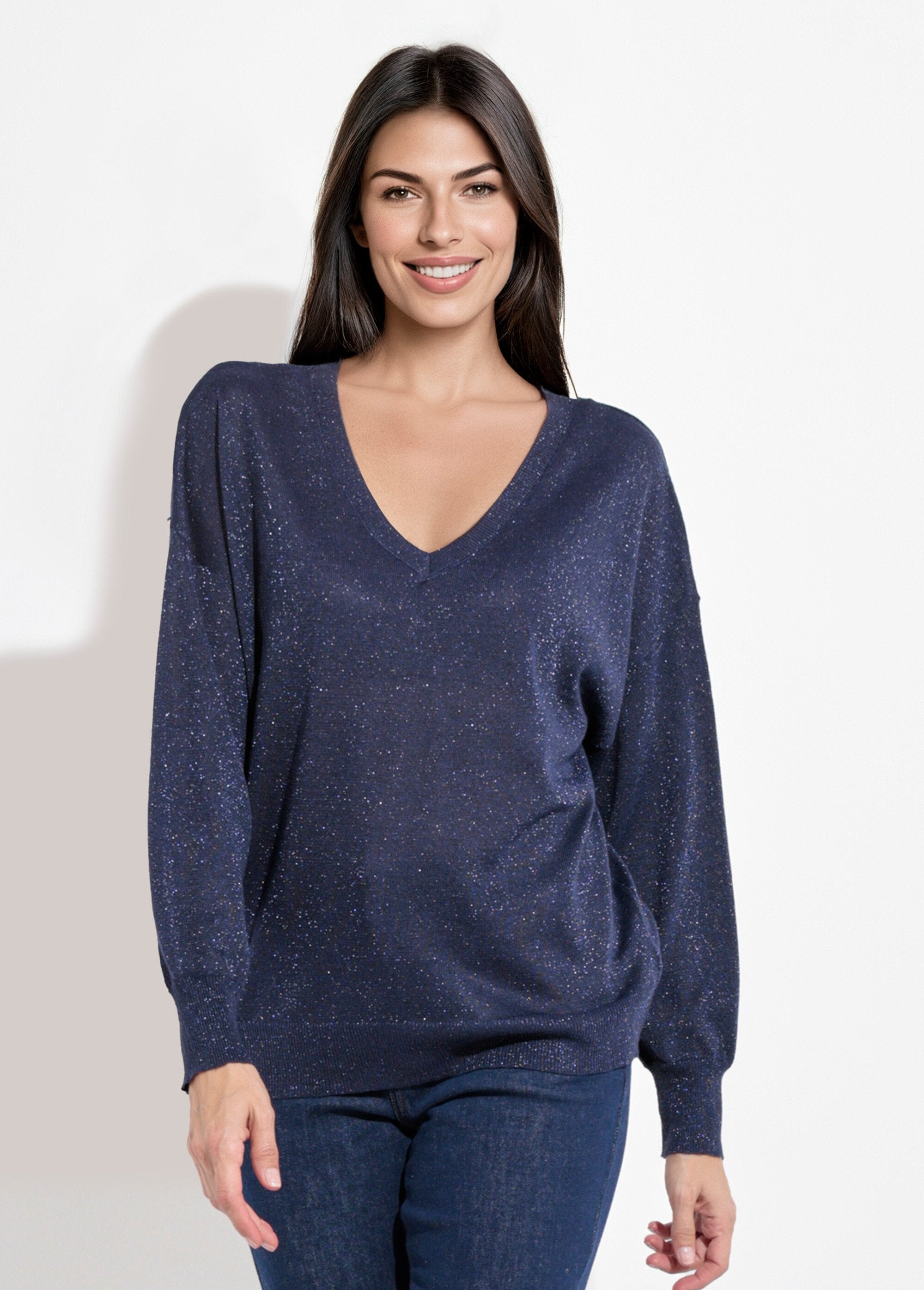Fine_gauge_metallic_knit_V-neck_sweater_Marine_FA1_slim