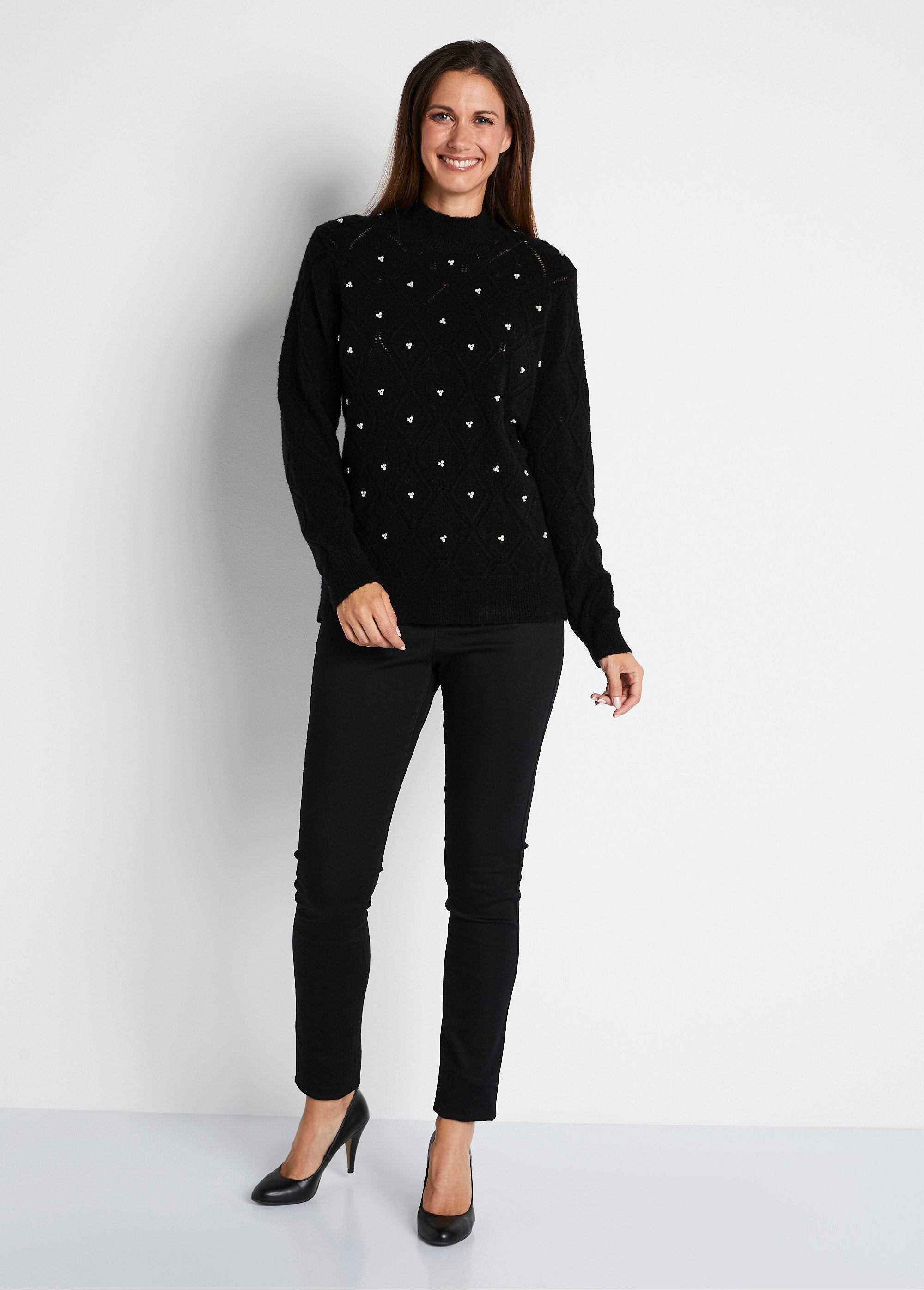 Soft_openwork_beaded_sweater_with_high_collar_Black_SF1_slim