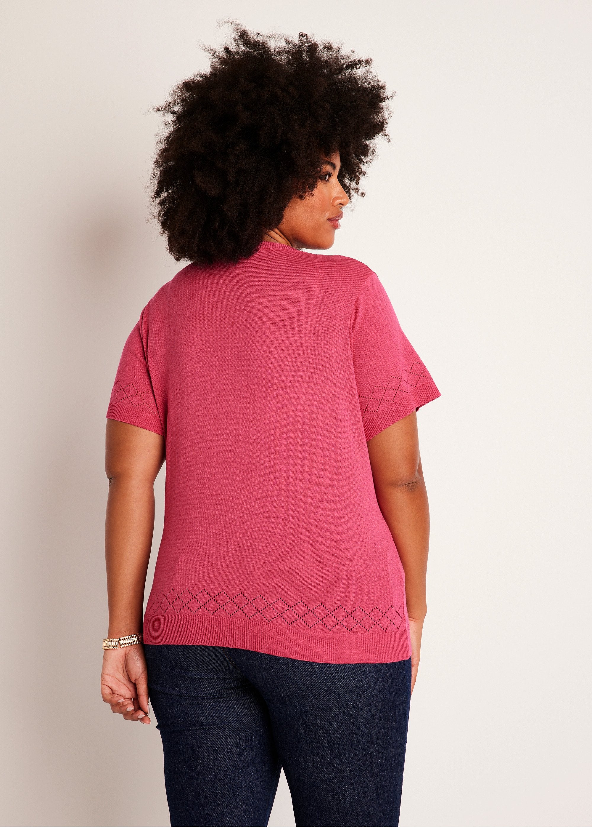 Thin_short-sleeved_openwork_sweater_Pink_DO1_curvy