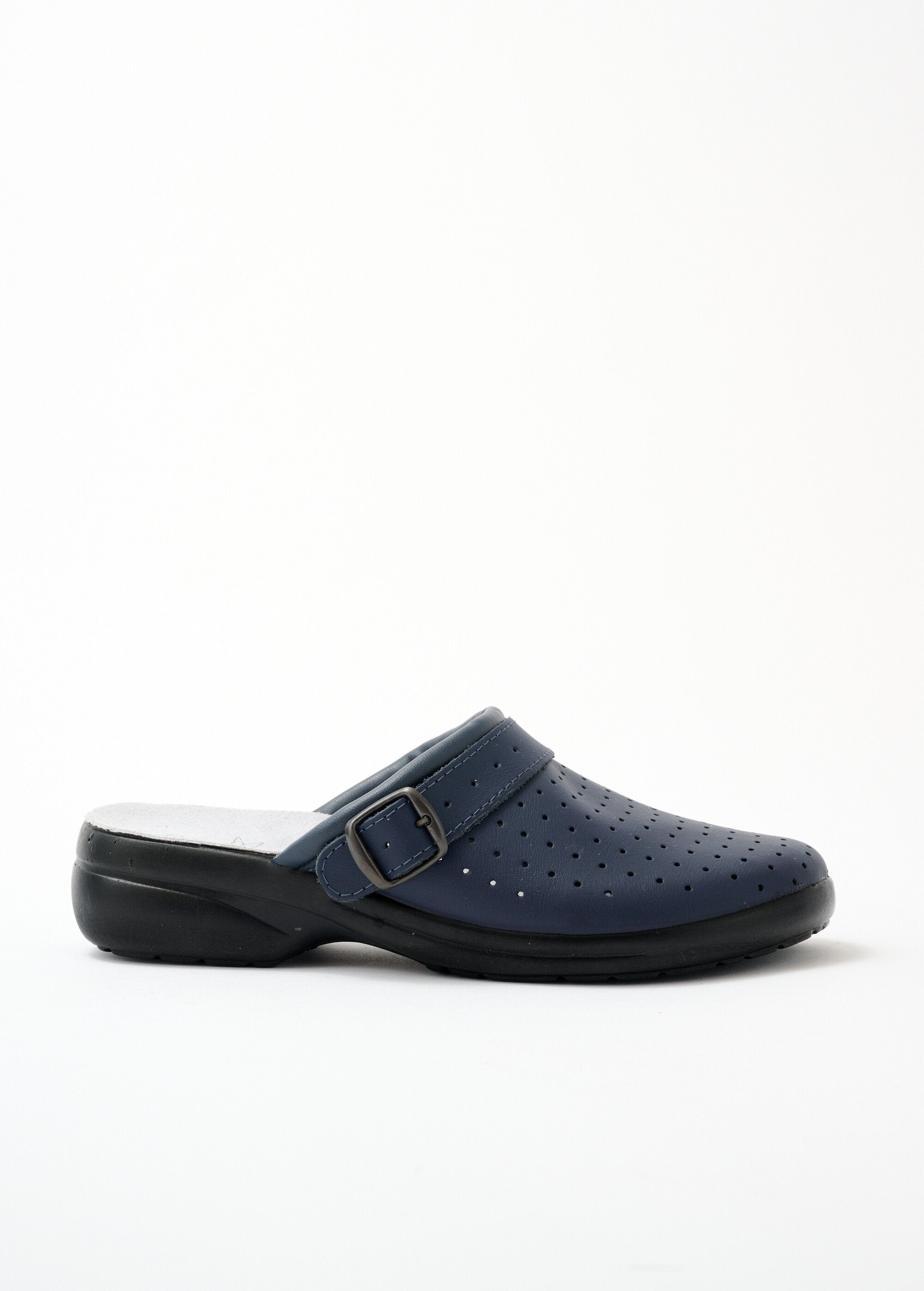 Wide_width_mixed_perforated_leather_clog_Marine_DR1_slim