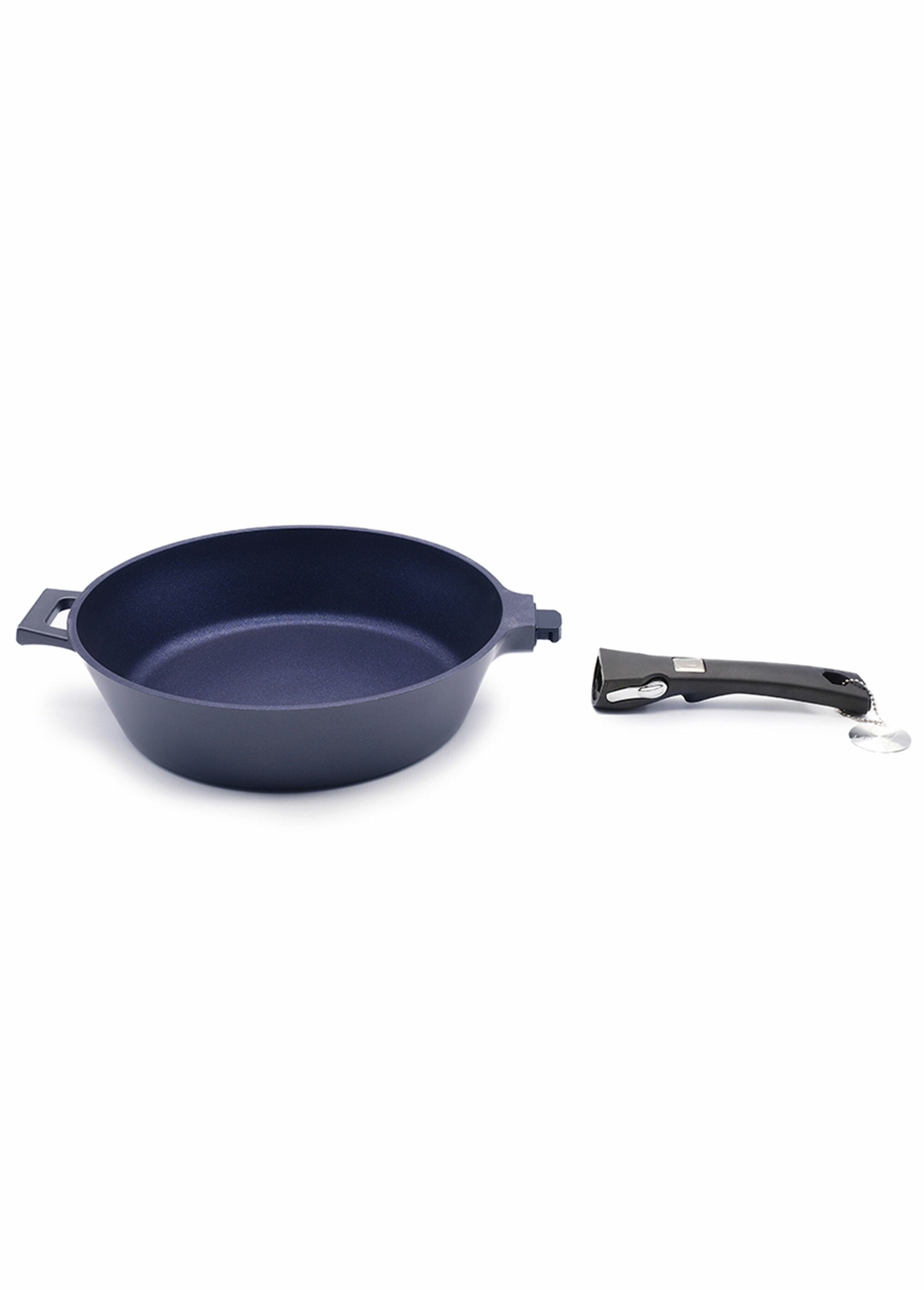 Removable_black_sauté_pan_28_cm_-_"Blue_Diamond"_Blue_DE3_slim