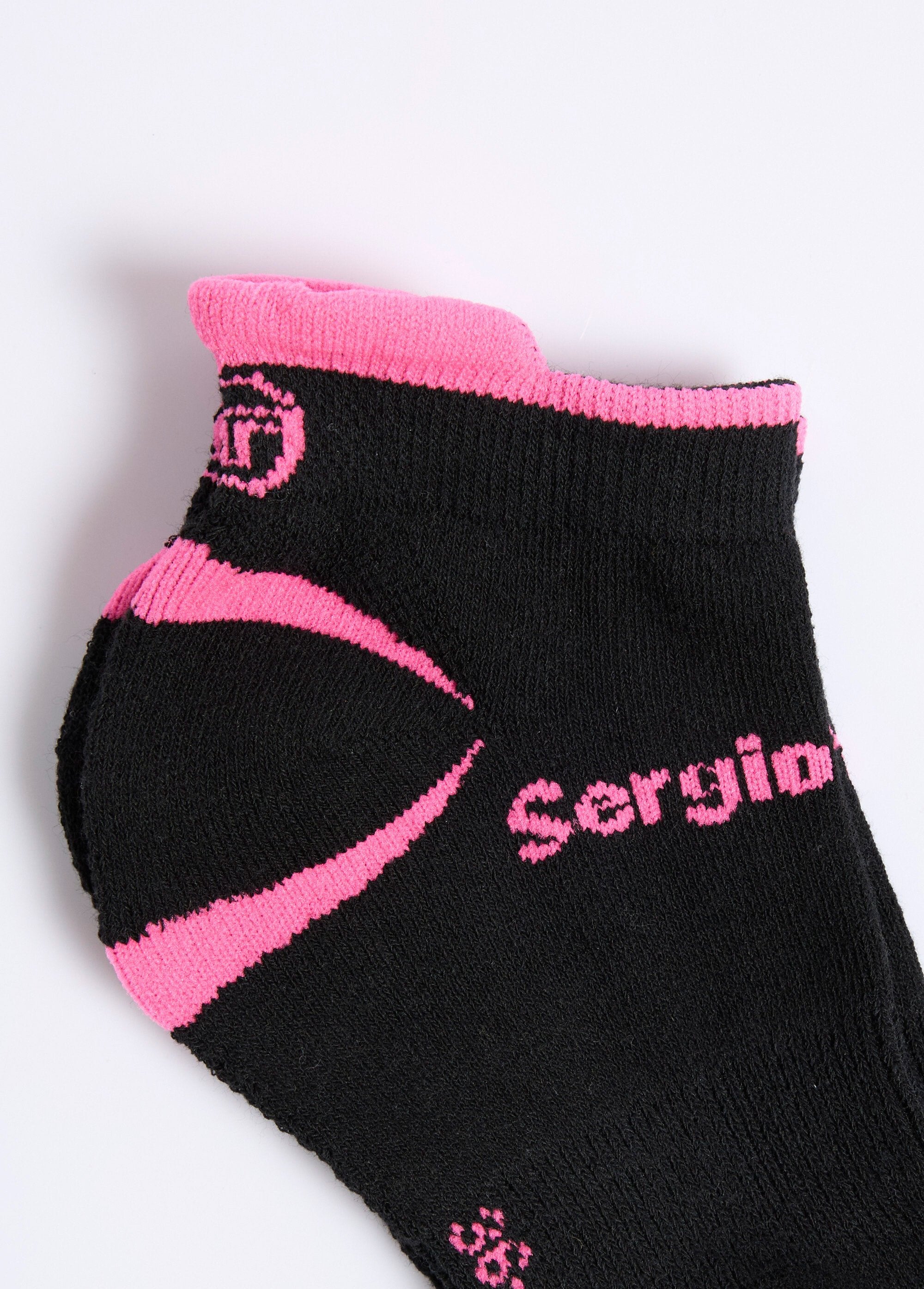 Lot_de_2_Socquettes_de_sport,_clair_Noir_DE3_slim