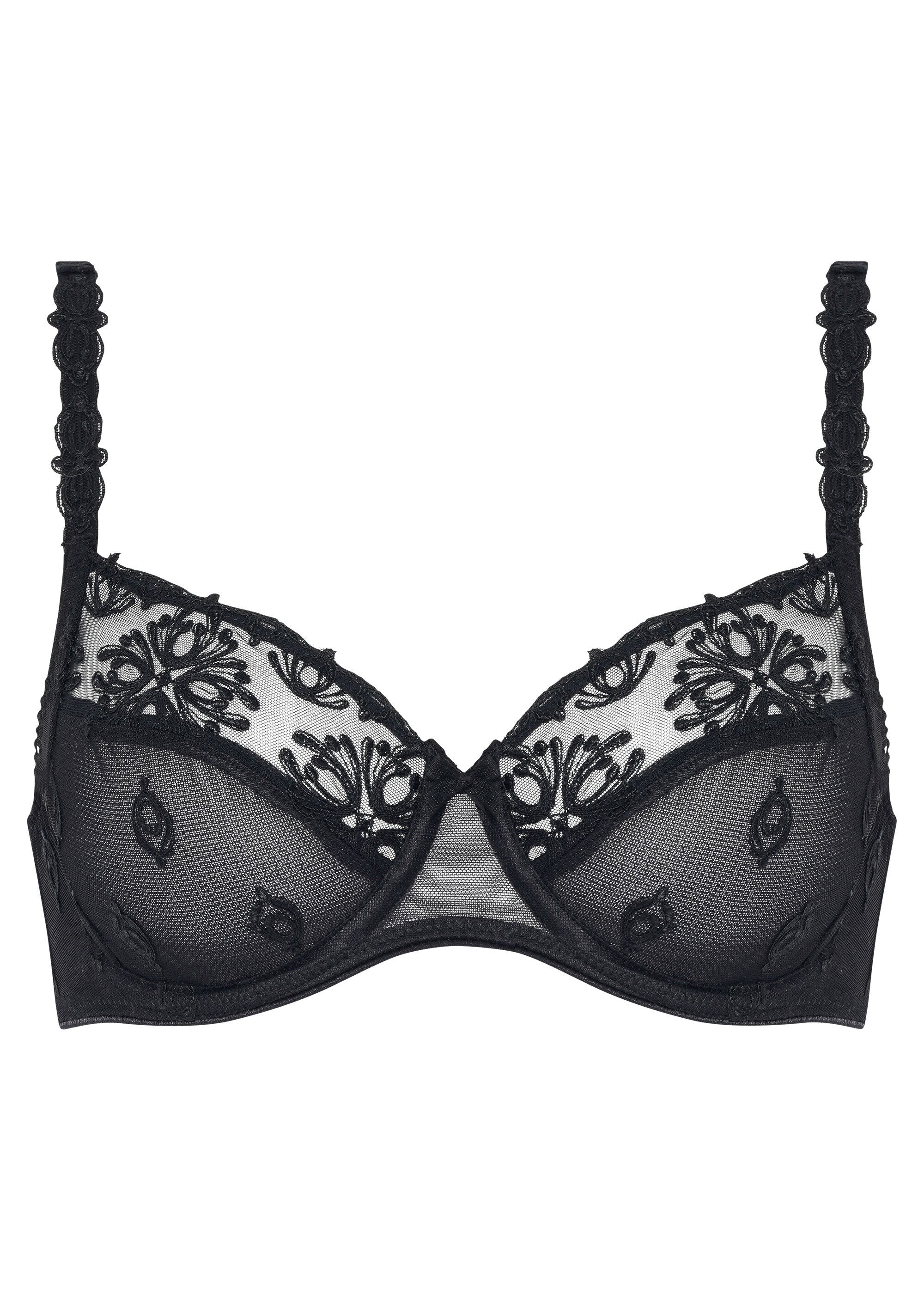 Chantelle®_-_Very_enveloping_underwired_bra_Black_DE1_slim