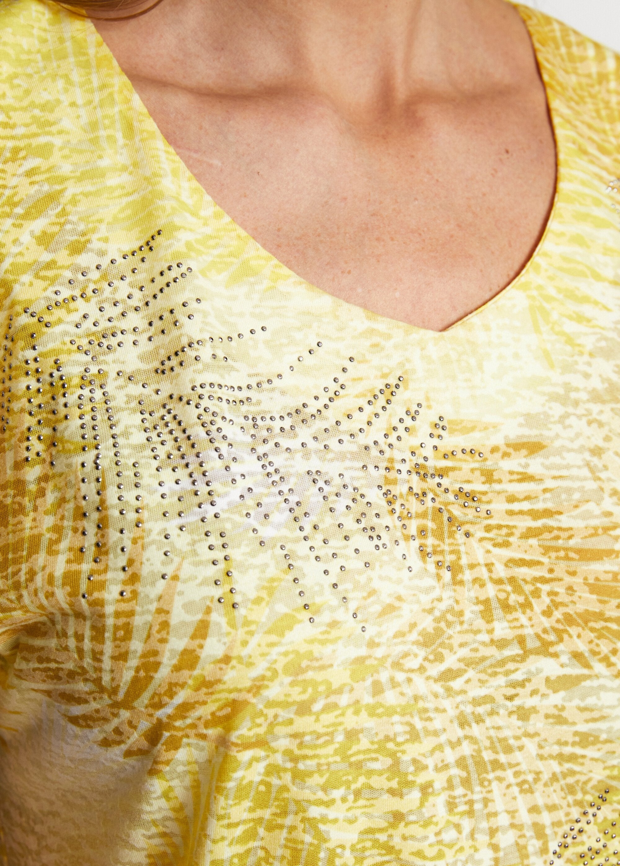 Short_printed_devoré_knit_t-shirt_YELLOW_DE5_slim