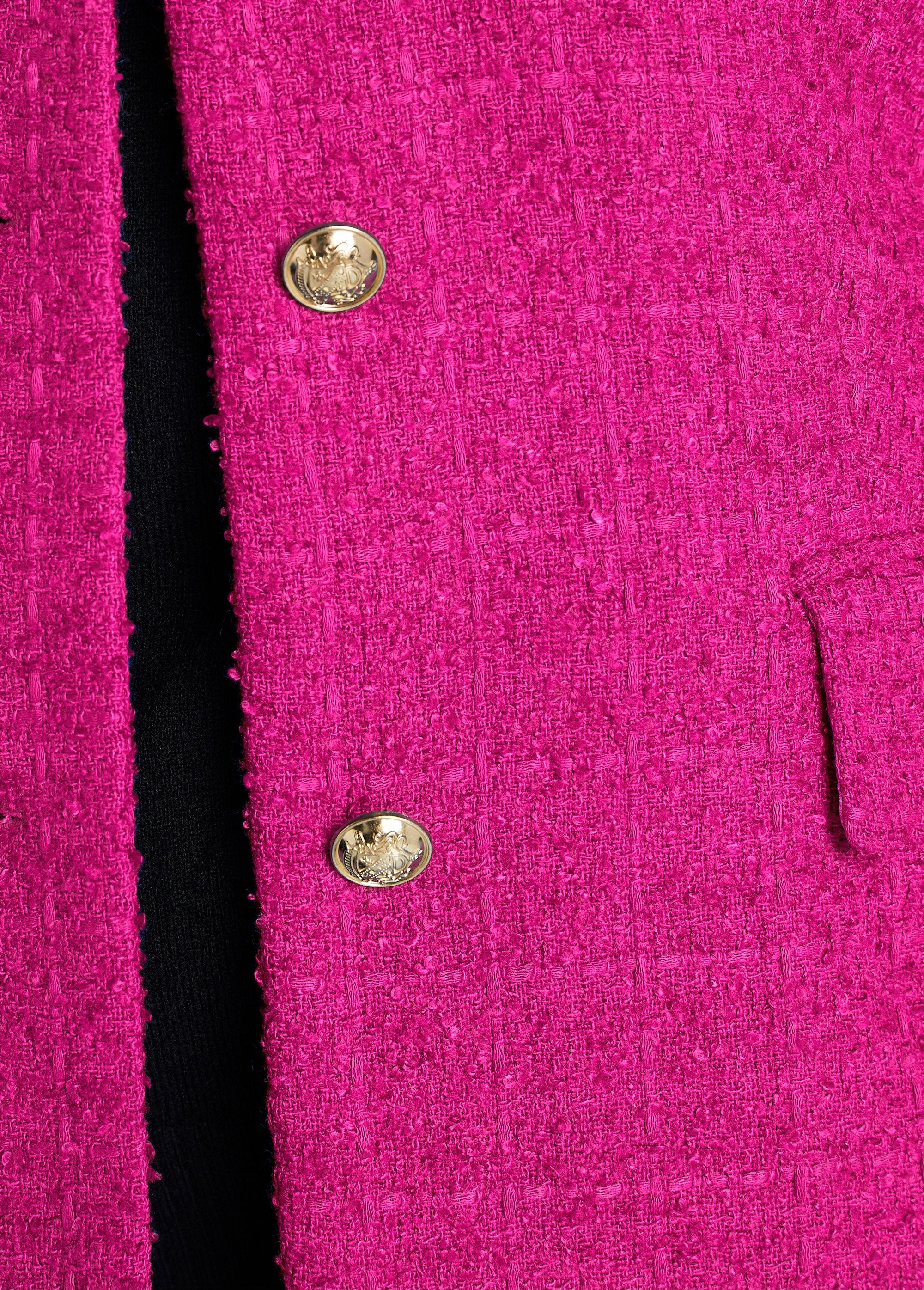 Straight_buttoned_jacket_in_basket_weave_fabric_with_tailored_collar_Fuchsia_DE2_curvy